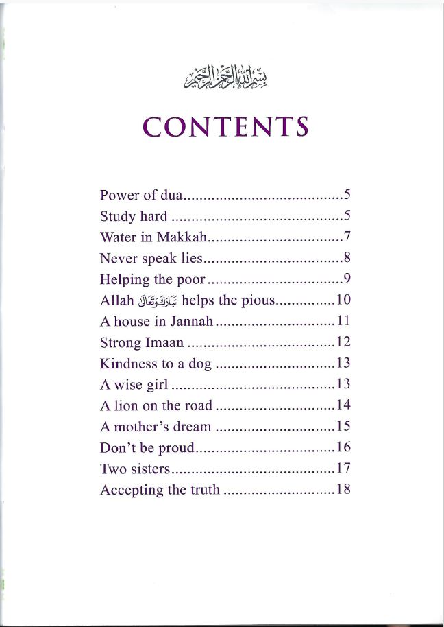 Islamic Stories for Muslim Girls - 2 volumes