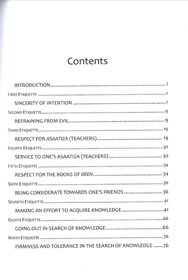 Etiquettes for Students