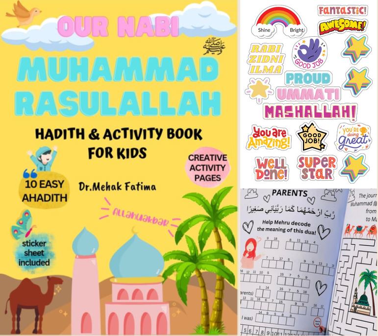 Hadith & Activity Book for Kids.