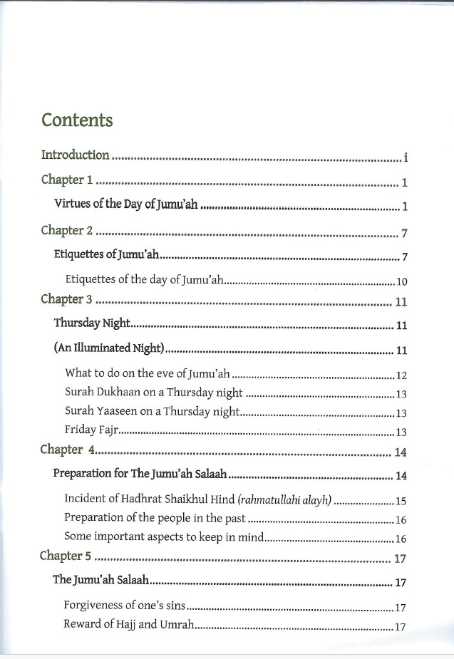 Virtues of Jumuah