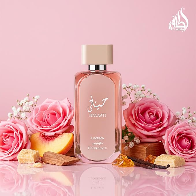 Lattafa Hayaati Florence (W)  100ml EDP 100% Genuine from UAE