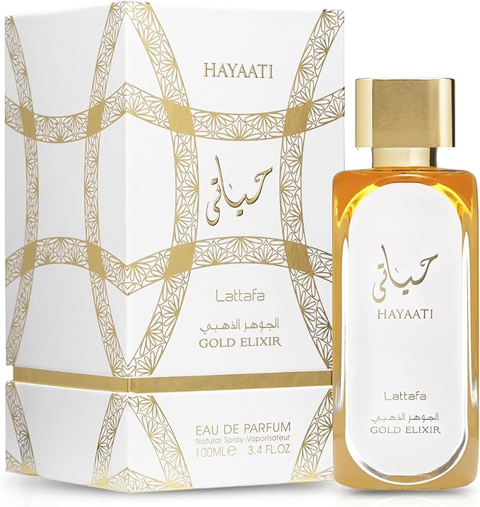 Lattafa Hayaati Gold Elixir 100ml EDP 100% Genuine from UAE