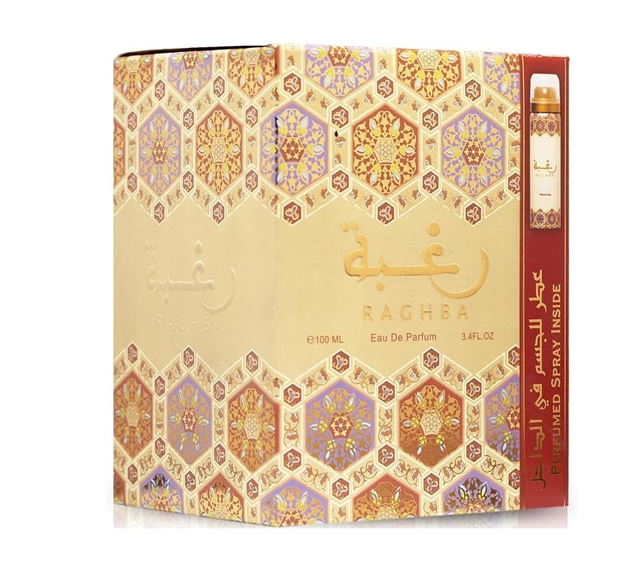 Lattafa Raghba EDP (Unisex) 100 ml 100% Genuine from UAE