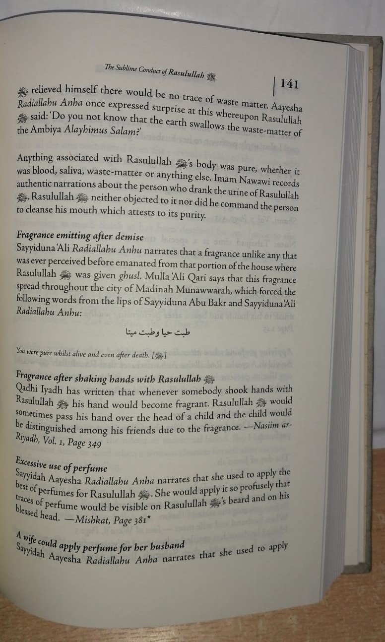 Sublime Conduct Of Rasulullah(Sallallahu Alayhi Wasallam)